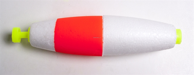 Picture of Billy Boy Cigar Foam Float Snap-On 50Bg 3" Red/White