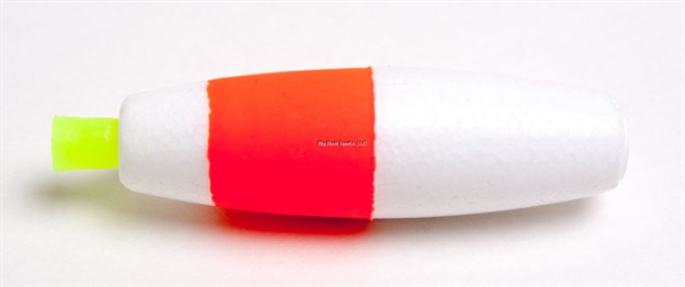 Picture of Billy Boy Foam Cigar Peg Float 1-1/2" 100Bg Red/White