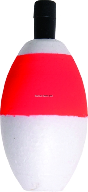 Picture of Billy Boy Foam Oval Peg Float 100Bg 1-1/2" Red/White