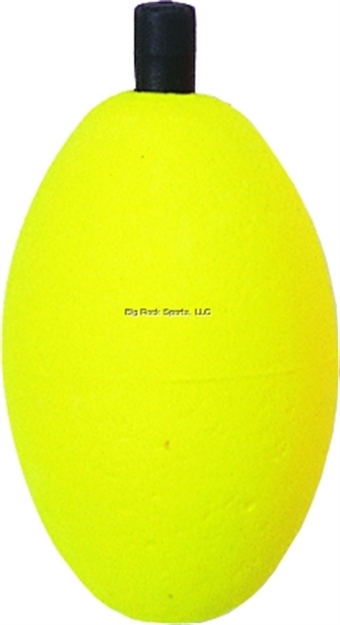 Picture of Billy Boy Foam Oval Peg Float 100Bg 1-1/2" Yel