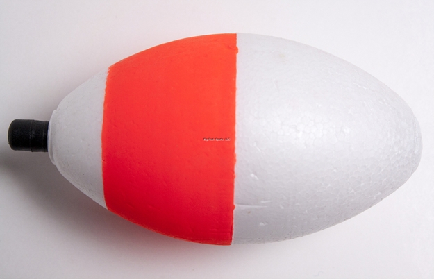 Picture of Billy Boy Foam Oval Peg Float 100Bg 2-1/2" Red/White