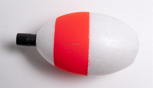 Picture of Billy Boy Foam Oval Peg Float 100Bg 2" Red/White