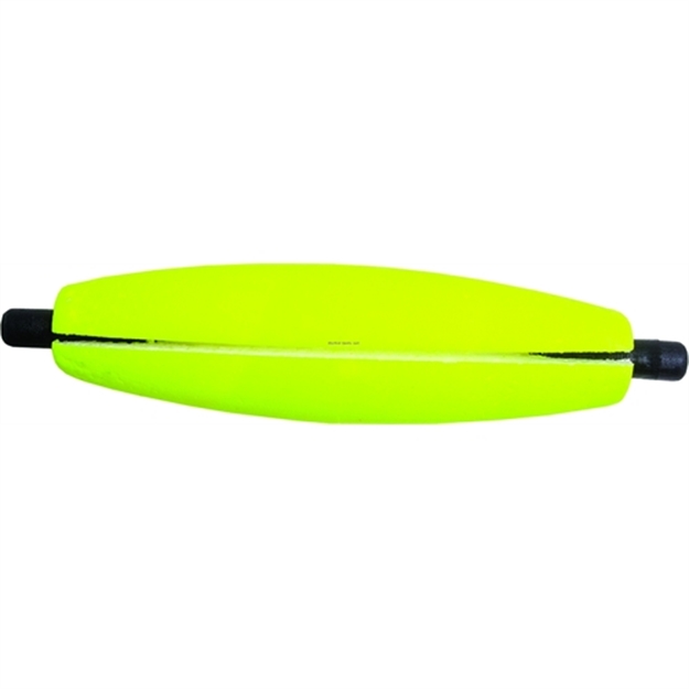 Picture of Billy Boy Foam Slotted Cigar Peg Ploats 2 1/2" Yellow 100Bg