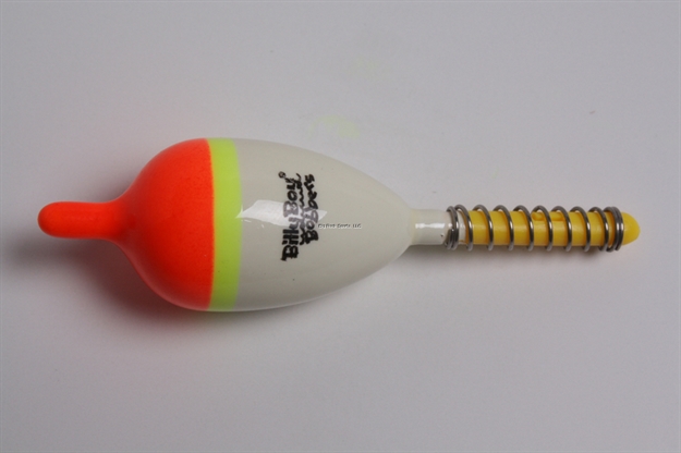 Picture of Billy Boy Oval Balsa Spring Floats 5/8" White/Chartreuse/Red 36Pk