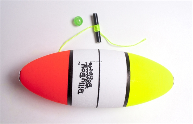 Picture of Billy Boy Oval Slip Foam Floats W/Bobber Stop & Bead 3-1/2" Multistripe