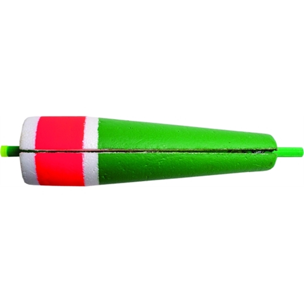 Picture of Billy Boy Slotted Weighted Popping Float 5" Red/Green 12/Tray