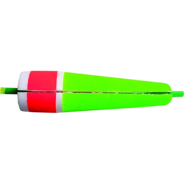Picture of Billy Boy Slotted Weighted Rattling Popping Float 5" Red/Green 12/Tray
