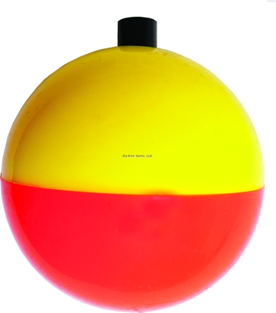 Picture of Billy Boy Unweighted Plastic Floats - Round 2-1/2" FL Orange/Yellow 50Bg