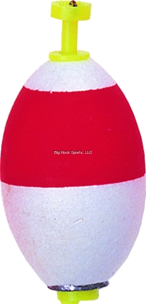 Picture of Billy Boy Weight Oval Foam Float Snap-On 50Bg 1-1/2" Red/Wht