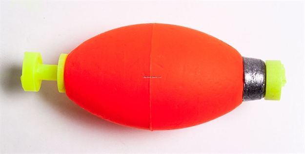 Picture of Billy Boy Weight Oval Foam Float Snap-On 50Bg 1-1/2" Red