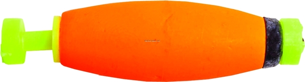Picture of Billy Boy Weighted Cigar Foam Float Snap-On 50Bg 1-1/2" Orange