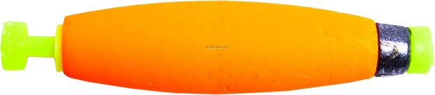 Picture of Billy Boy Weighted Cigar Foam Float Snap-On 50Bg 2" Orange