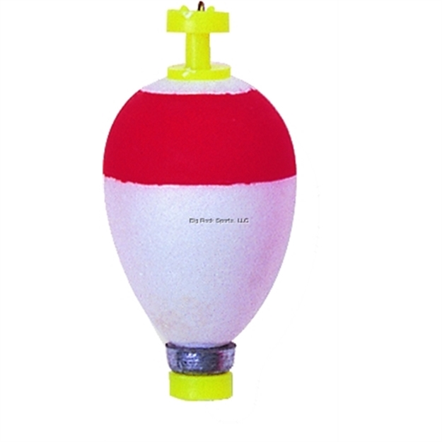 Picture of Billy Boy Weighted Pear Snap ON Float 1 1/2"Red/White 50Pk