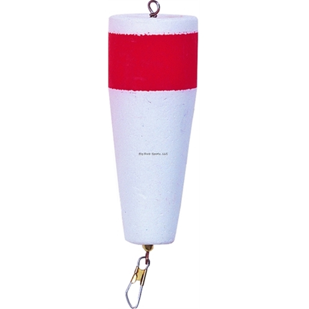 Picture of Billy Boy Weighted Popping Float W/Swivel 4" Red/White 12/Tray