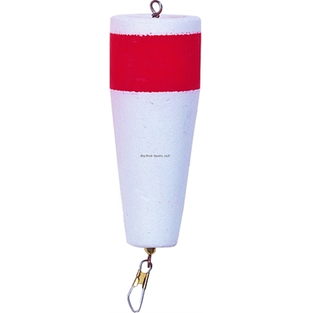 Picture of Billy Boy Weighted Popping Float W/Swivel 5" Red/White 2Pc Zip Bag