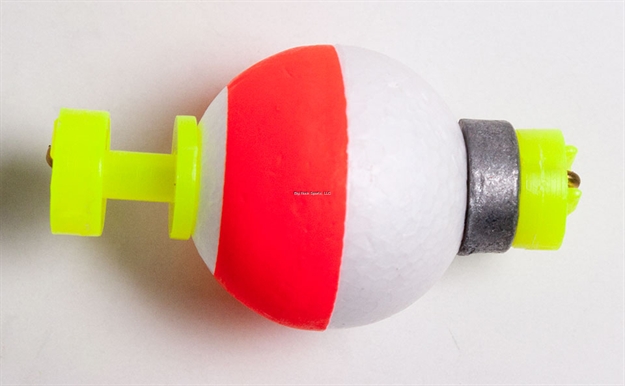 Picture of Billy Boy Weighted Round Foam Float Snap-On 50Bg 3/4" Red/White