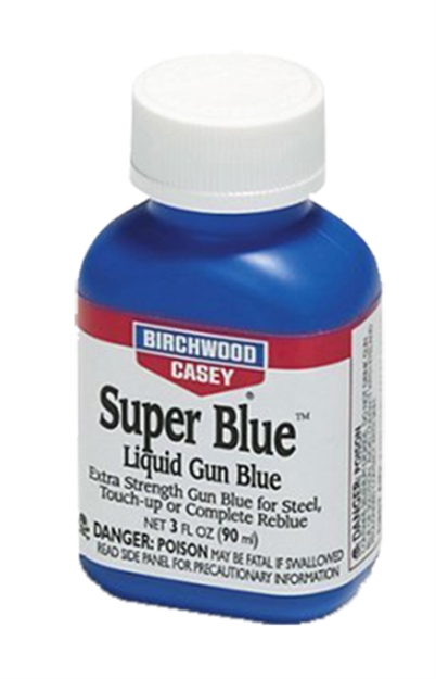 Picture of Birchwood Casey Super Blue Liquid Gun Blue 3 Oz. Bottle 13425 029057134254