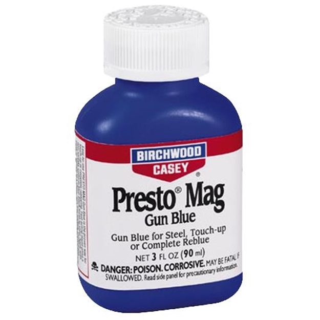 Picture of Birchwood Casey Presto Blue Magnum Gun Blue 3Oz Bottle 13525 029057135251