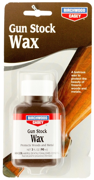 Picture of Birchwood Casey Gun Stock Wax 3Oz State Laws Apply 23723 029057237238