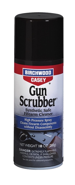 Picture of Birchwood Casey Gun Scrubber Firearms Cleaner 10Oz Aerosol State Laws Apply 33340 029057333404