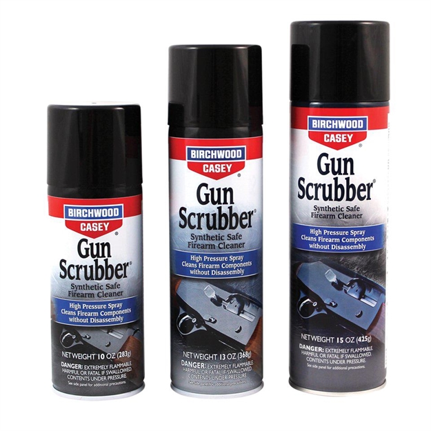 Picture of Birchwood Casey Gun Scrubber Firearm Cleaner 15 Ounce Aerosol 33348 029057333480