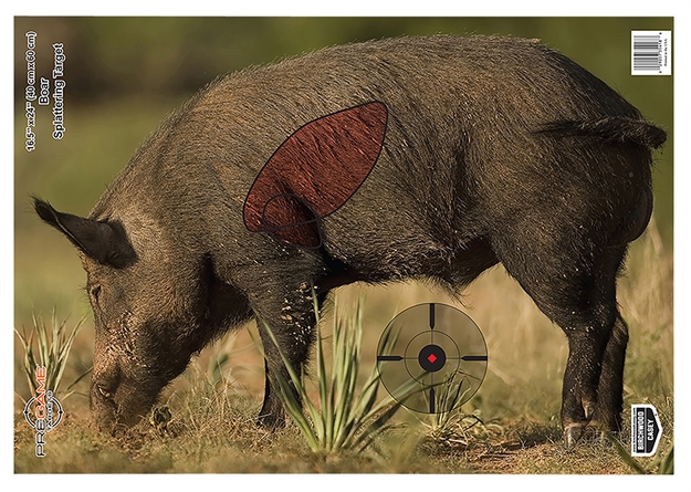 Picture of  Birchwood Casey 35408 Pregame  Boar Paper Target 16.50" X 24" 3 Per Pkg