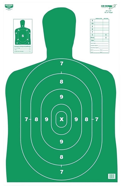 Picture of  Birchwood Casey 37045 Eze-Scorer Bc-27 Silhouette Paper Target 23" X 35" 5 Per Pack