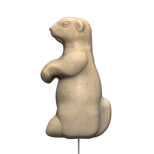 Picture of Birchwood Casey 3D Prairie Dog Stake Target, 12.6" H X 7.3" W, Recycled Material, 6 PK BC-3DST-PD 888151030943