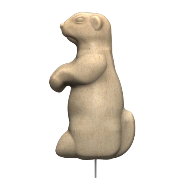 Picture of Birchwood Casey 3D Prairie Dog Stake Target, 12.6" H X 7.3" W, Recycled Material, 6 PK BC-3DST-PD