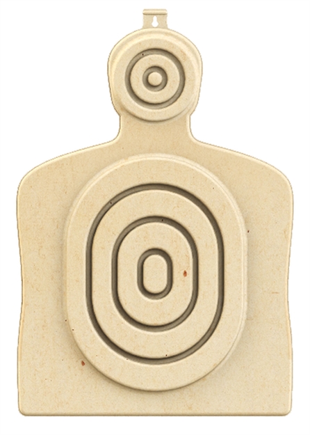 Picture of Birchwood Casey (Gsm) 3D Bulls Eye Torso Target 31.3"H X 21.3"W X 1" D, Recycled Material 3Pk 3DTGTBTT