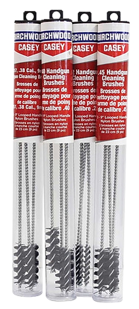 Picture of Birchwood Casey .40/10Mm, .41 9" Looped Handle Nylon Pistol Brushes 3 Pack 41211 029057412116