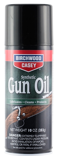 Picture of Birchwood Casey Synthetic Gun Oil 10Oz Aerosol State Laws Apply 44140