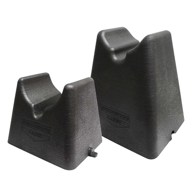 Picture of  Birchwood Casey 48202 Nest Rest 2-Piece Shooting Rest Stackable Soft Rubber Small & Large Rests 029057482027