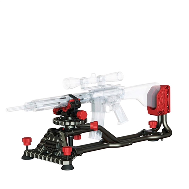 Picture of Birchwood Casey Alpha Shooting Rest/ Steel Frame/2 IN Wind Adj/3.5In Elev Adj/4.25 Adj Various Rifles/Adj Feet/Ambidextrous BC-ASR 888151030875