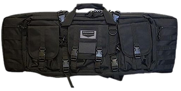 Picture of  Birchwood Casey Rbg36 Single Gun Case  36" Black 600D Polyester W/ Padded Straps/3 Large Storage Pockets & Dual Zippered Storage 888151031469