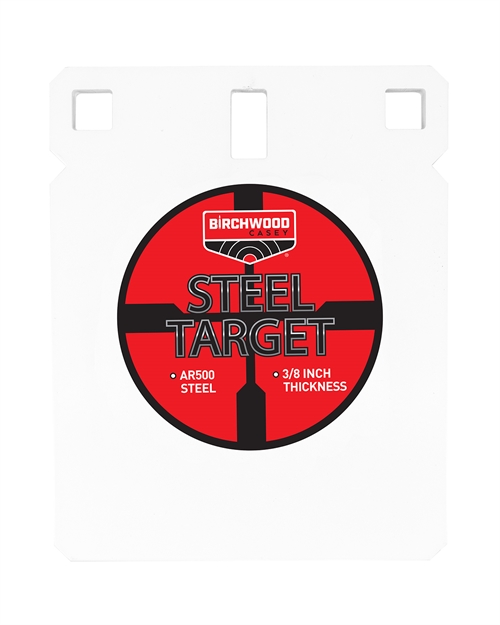 Picture of  Birchwood Casey Bc-Sqr8-38 Centerfire Target 3/8" Ar500 Steel 8" Square Gong 888151041550