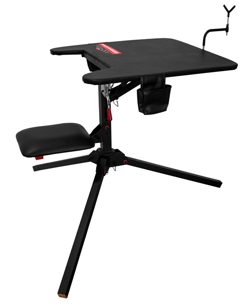 Picture of Birchwood Casey Bc-Swabnch Swivel Action  Shooting Bench Black