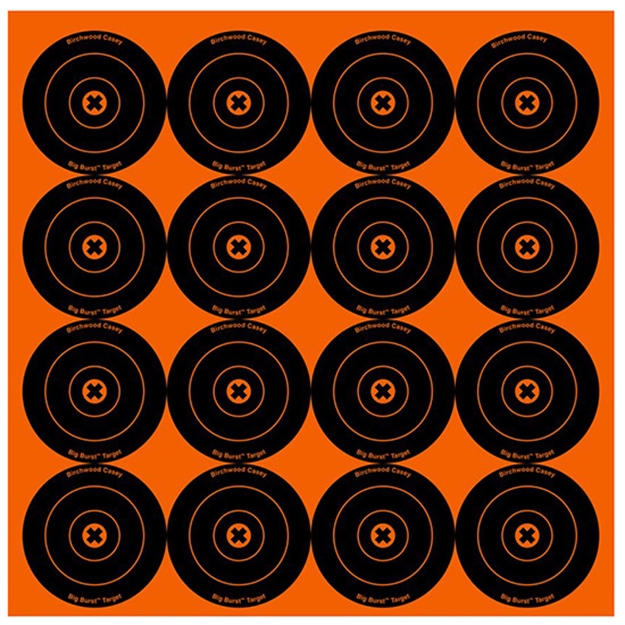 Picture of Birchwood Casey Big Burst 3 Target 25 Sheet