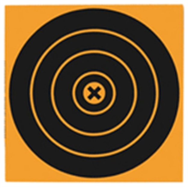 Picture of Birchwood Casey Big Burst Target 12"-3 Bull's-Eye Targets 36123