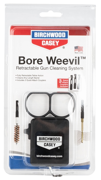Picture of  Birchwood Casey 41707 Bore Weevil Retractable Cleaning System 029057417074