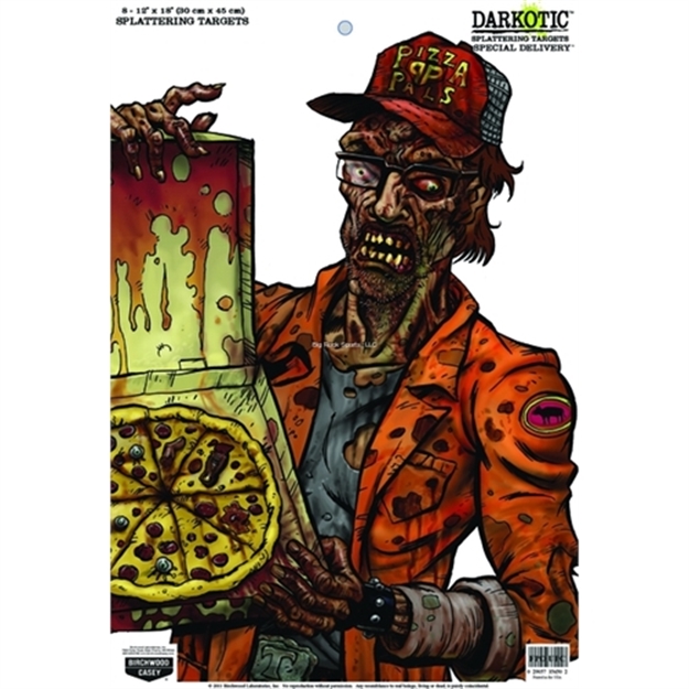 Picture of Birchwood Casey Darkotic Special Delivery 12X18 Target 50/Pk