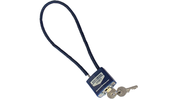 Picture of Birchwood Casey Safelock Cable Lock Blue 04803