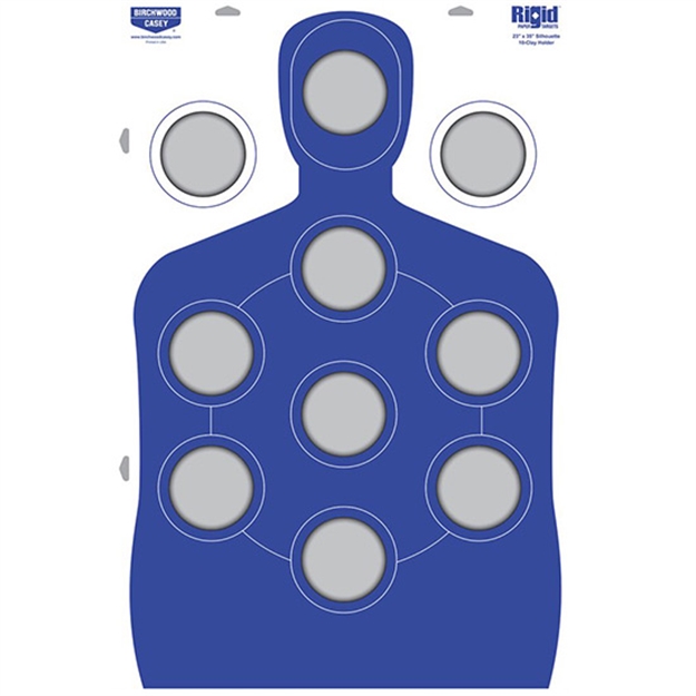 Picture of Birchwood Casey Rigid 23X35 10 Clay Silhouette Target
