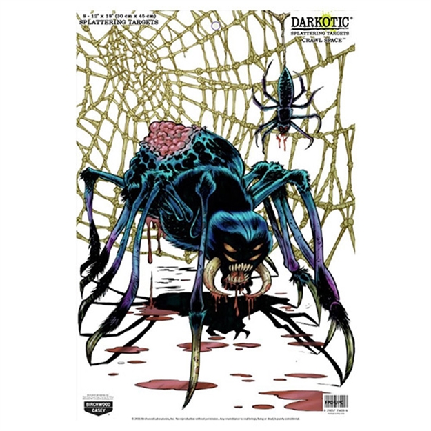 Picture of Birchwood Casey Darkotic 12X18 Crawl Space Tgt 8Pk