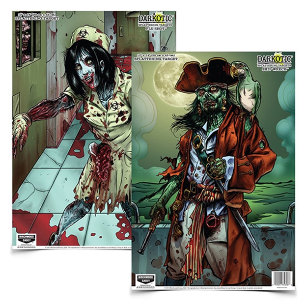 Picture of Birchwood Casey Darkotic Combo Flu Shot Ship Wreck 8Pk