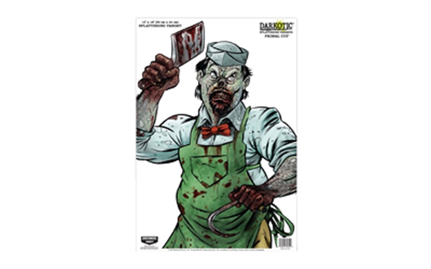 Picture of Birchwood Casey Darkotic Primal Cut 12X18 Splatter Target 8/Pk 35655