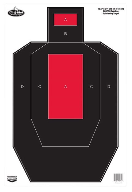Picture of Birchwood Casey Dirty BD Bc-Ipsc Pr-Tgt 100