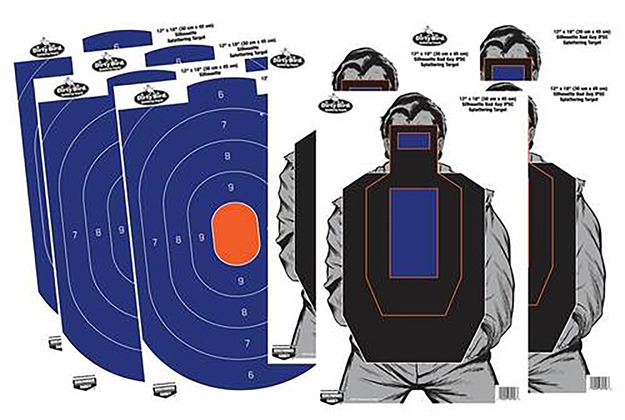 Picture of  Birchwood Casey 35735 Dirty Bird Combo Pack Silhouette Paper Target 12" X 18" 8 Per Pkg