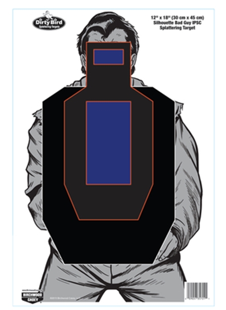 Picture of Birchwood Casey Drtybrd 12X18 Bad Ipsc 100