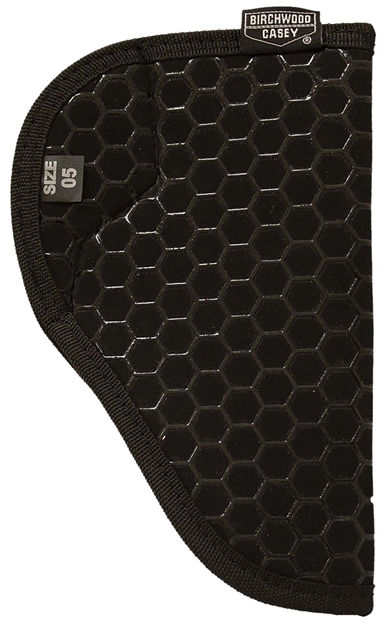 Picture of Birchwood Casey Eh05 Epoxy Honeycomb  Pocket Size 05 Black Nylon Compatible W/Glock 26/27/Ruger SR Compact Ambidextrous BC-EH05 888151025772